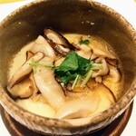 鮓 きずな - 椎茸の茶碗蒸し