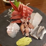 和の食 鮨 やまむら - 刺身盛り合わせ