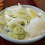 おがわ - ネギは荒めのカット