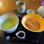 Murasaki No Wakuden - できたて わらび餅（ 抹茶セット）