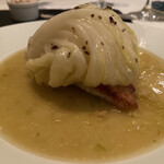 ラ・ブランシュ - ヒラメのキャベツ包み