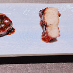 ShinoiS - 肉3種: 羊肉　焼豚  皮付き豚