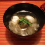 2品目（御吸物）！