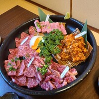 松阪牛たんど - 上カルビ・上赤身ロース・特上厚切り塩タン・ハラミ・シマチョウ