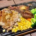 いきなりステーキ - チキンと牛肉