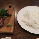 グリルキング - ライスもついてます 当然か