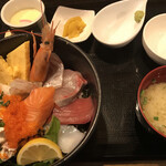 さしみんば - スペシャル海鮮丼＝１４００円 税込