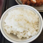 かつ壱 - ご飯