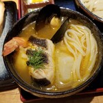 ラーメン巌哲 - 石鯛（ブイヤベース仕立て）