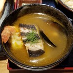 ラーメン巌哲 - 石鯛（ブイヤベース仕立て）