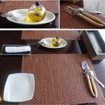 シェ モン アミ - 本日のランチ+鴨肉に変更。シェ モン アミ(愛知県みよし市)食彩品館.jp撮影