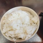津軽煮干中華蕎麦 サムライブギー - ライス
