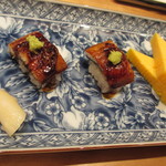 法善寺横丁 誠太郎 - さっきの鰻で寿司