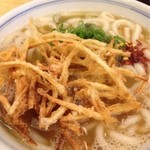 久留米荘 - ごぼう天うどん