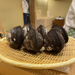 鮨 やすみつ - 山口県産赤貝