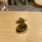 鮨 やすみつ - 赤貝の肝