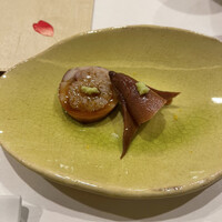 鮨 やすみつ - イカの印籠詰め