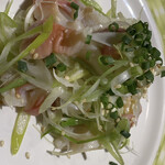 宮の森れんげ堂 - 北寄貝のネギ生姜仕立て♬
                                1200円