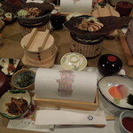 日本料理　華雲 - 既に食事はセットされていました