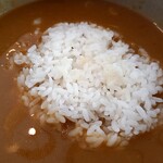 ごまそば 遊鶴 - カレー南蛮そばにライスドボンッ！