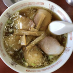 慶安樓 - 叉焼ワンタン麺　680円