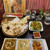 インド料理GARAentra - エントラプレート（桜姫鶏のバターチキンカリー、鶏ひき肉のキーマカリー、ナン、サラダ、タンドリーチキン、チリソース）
