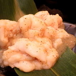 肉の割烹 田村  - 北海道牛上ホルモン塩（580円）