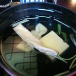 神田まつや - お吸い物も上品！