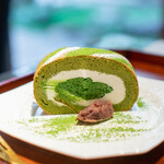 Marukyuu Koyamaen - 抹茶のロールケーキ