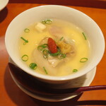 馳走　かく田 - お椀：地蛤の茶碗蒸し
