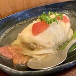 ジャム cafe 可鈴 - 【週替わりランチ 1,050円(税込)】メインのロール白菜