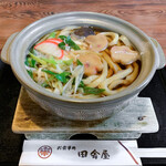 田舎屋 - 鍋焼きうどん