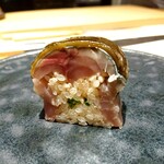 鮨 唐島 - 鯖の棒鮨