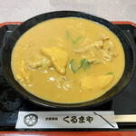 くるまや - カレーうどん(冷)