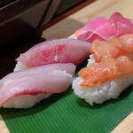 葵 - はまち、赤貝