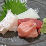 桶家乃隠居 - つくり盛り合わせ