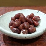 桶家乃隠居 - 小豆茶の出し殻