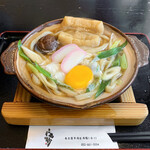 高砂 - 鍋焼きうどん（玉子入り）