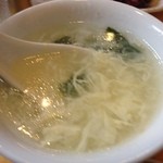 中国料理 香来 - ランチスープ
