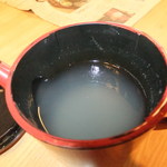 にしんそば本舗　八天庵 - 蕎麦湯　【　２０１２年８月　】　