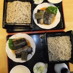 にしんそば本舗　八天庵 - にしんせいろ　２人前　【　２０１２年８月　】　