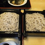 にしんそば本舗　八天庵 - せいろは二段重ね♪　【　２０１２年８月　】　