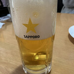 ナマステ インドレストラン - 一杯目は泡だらけ〜