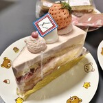 Furansu Kashi Anfini - 苺クリームのショートケーキ税抜450円