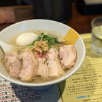 塩生姜らー麺専門店 MANNISH - プロに作っていただいたいつもの塩生姜らー麺♡