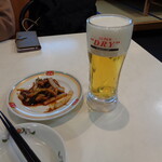 餃子の王将 - ビール二杯目
