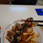 餃子の王将 - 玉ねぎとにらがあう