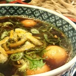 石切山 - 料理写真:鶏もつせいろそば ¥800