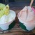 ザ マーケット エスイーワン - 料理写真:左「ピスタチオ＆山のミルク」、右「イチゴ＆黒糖バナナ」