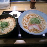 阪急そば - 天たま定食